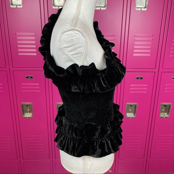 V. Chapman Messsina Black One Shoulder Blouse NWT - Picture 7 of 10